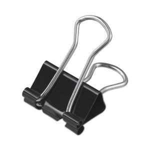 Petits clips universels noirs/argentés, pinces à ressort pour papier, lot de 12, matériel de papeterie magnétique - Product Image 2