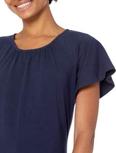 เสื้อยืดผ้ายีนส์ระบายอากาศได้ดีสำหรับ100% สำหรับผู้หญิงพิมพ์โลโก้ได้ตามต้องการดีไซน์สุดหรู - Product Image 3