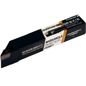 Portaherramientas Rotatorio Funcional ISO SVXCR 2020 K 13, Rotación a la Derecha, Longitud Funcional de 125 mm para Herramienta de Torneado para PRAMET - Product Image 2