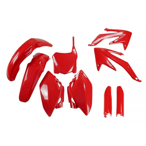 XFUN per CRF 450R 2008 Kit Completo di Carene in Plastica per Moto in Rosso Modello 070 Prodotto in Italia - Product Image 1