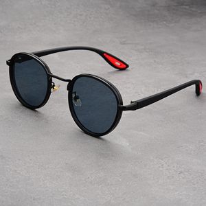 <span class=keywords><strong>Gafas</strong></span> de Sol <span class=keywords><strong>Redondas</strong></span> con Marco de Aleación Vintage 2025, Personalizadas con Logotipo, Fotocromáticas, Protección UV400, para Conducir, para Hombre y Mujer - Product Image 1