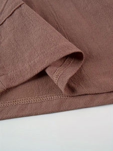 Quickdry 100% Material de algodón Pantalones cortos de mujer Logotipo personalizado Impresión Streetwear Estilo Pantalones cortos sólidos Cierre de cordón - Product Image 6