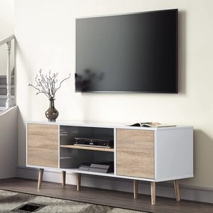 Les téléviseurs de 32 à 60 pouces correspondent à un meuble <span class=keywords><strong>TV</strong></span> avec support de rangement dans le support <span class=keywords><strong>tv</strong></span> du salon à la mode - Product Image 3