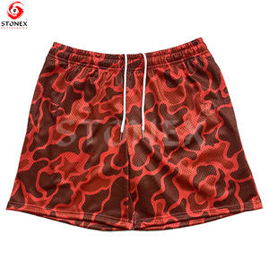 Pantalones Cortos Deportivos Premium para Hombre, Transpirables, de Malla, para Fitness, Running, Entrenamiento, Gimnasio, Ejercicio y Uso Diario, con Logotipo Personalizado - Product Image 4