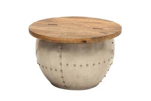 Luxury Finish Modern Metal & Aluminium Coffee Table with Sleek Designer Structure for Home and Office Spaces - Product Image 3