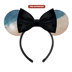 Diadema Personalizada de Fábrica con Diseño Abstracto, Accesorio para el Cabello con Orejas de Ratón, Hecho a Medida - Product Image 1