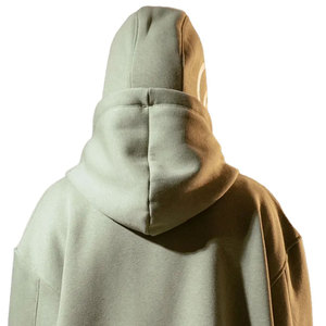 Sweat à capuche cagoule intégrale pour homme avec logo personnalisé OEM, poche kangourou, occultant, 100% coton, hiver - Product Image 3