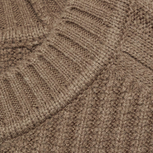 Suéteres de Hombre Estilo Urbano con Hombros Caídos para Venta en Línea 2025, Suéter Masculino de Manga Larga con Diseño de Parche Bordado Más Vendido - Product Image 6