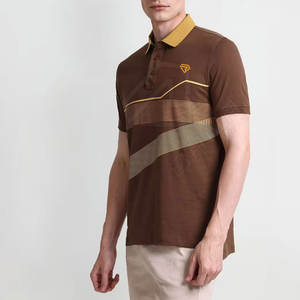 Logo personnalisé Dernier design Qualité supérieure Offres Spéciales Polos de bonne qualité fabriqués en usine pour hommes - Product Image 5