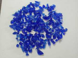 Cristal Triturado Azul (Cullet) para Terrazas y Decoración de Jardines, 3-6 mm, a Granel, Suministro Directo de Fábrica para Braseros - Product Image 4