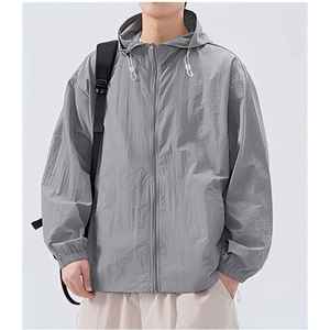 Veste coupe-vent pour homme, nouvelle conception, respirante, durable, en tissu polyester, col à capuche, taille XS, pour les aventures en plein air actives - Product Image 4