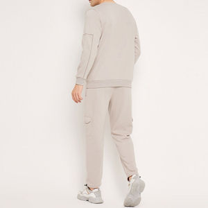 Servicio OEM Precio de fábrica Hombres Pantalón de chándal y sudadera Conjunto 2025 Producto de moda Mejor diseño Hombres Conjunto de chándal Último diseño - Product Image 4