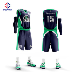 Ensemble maillot et short de basket-ball adulte personnalisés professionnels sans quantité minimale de commande service OEM ODM de rotation rapide du fournisseur d'usine - Product Image 1