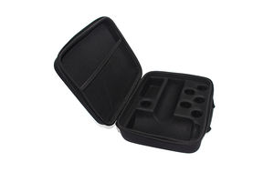 Grand étui rigide en nylon et EVA imperméable et écologique avec inserts Sac à la mode pour massagegun - Product Image 5