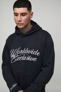 Pull-over personnalisé sweat à capuche imprimé coupe ajustée sweats à capuche en coton épais 400gsm fabriqués au Pakistan - Product Image 6