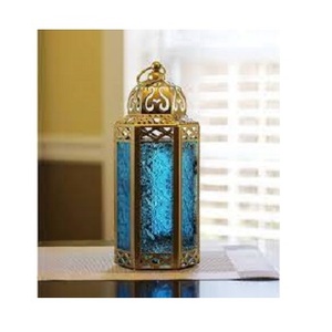 โคมไฟโลหะประดิษฐ์ด้วยมือโคมไฟเทียนพิเศษสำหรับตกแต่งบนโต๊ะอาหาร - Product Image 5