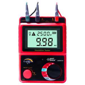 Cảm biến thông minh ar907 +/<span class=keywords><strong>ar907a</strong></span> + Kỹ thuật số điện áp cao cách điện kháng Tester - Product Image 6