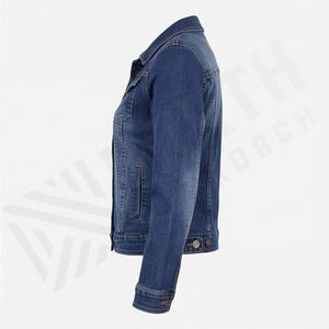 แจ็คเก็ตยีนส์ผู้หญิงสั่งทำพิเศษ ย้อมสีพื้น ผ้าฝ้ายหนา ระบายอากาศได้ดี สีตามสั่ง ไซส์ใหญ่ แฟชั่นฤดูหนาว ทันสมัย คุณภาพสูง - Product Image 3