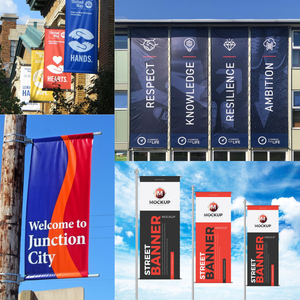 Pancarta Colgante de PVC y Vinilo Impresa con UV para Eventos Comerciales, Publicidad en Techos de Centros Comerciales y Plazas - Product Image 5