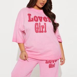 Sweat-shirt décontracté pour femme, style universitaire, en coton, col rond, parka d'hiver, haut à col rond, broderie sur le devant, lettres, anti-boulochage - Product Image 3