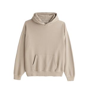 Pull à capuche surdimensionné pour homme, en tissu polaire français, en éponge/coton, épais, Streetwear, à la mode, vente en gros - Product Image 1