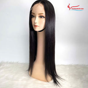 Extensiones de cabello humano vietnamitas, textura natural lisa y ondulada, color negro natural, cierre de encaje 4x4 - Product Image 2