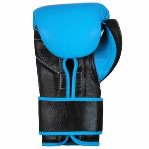 Guantes de boxeo a buen precio con impresión de logotipo personalizado Guantes de boxeo de cuero para entrenamiento MMA Guantes de protección de manos completas - Product Image 2