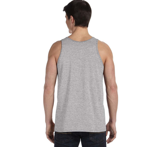 100% หวีและแหวนปั่นผ้าฝ้ายผู้ชายเสื้อถัง - Product Image 4