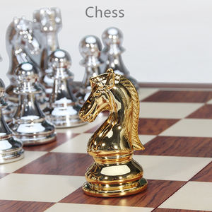 Juego de Ajedrez de Metal, Tablero de Ajedrez de Alta Calidad, Juego de Regalo de Lujo para Cumpleaños, Festivales, Regalos Empresariales - Product Image 6