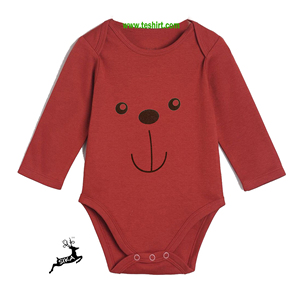 100% Organic Unisex Baby Romper Eco-Friendly Dyed Newborn to <b>Toddler</b> Size Gold Supplier Ali Express Tirupur Snap Button Closure - Product Image 1