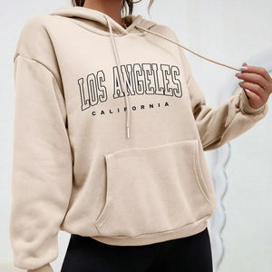 Sweats à capuche personnalisés imprimés par sublimation 3D 100% sweats à capuche en coton pour femmes pull à épaules tombantes de haute qualité - Product Image 1