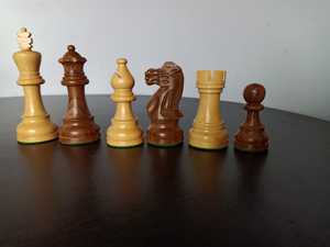 Luxury Hand-Carved Staunton Chess Pieces <b>Set</b> Premium Dark/Light Wood <b>Weighted</b> Chessmen Tournament Collector Prisma Designs PCP - Product Image 5