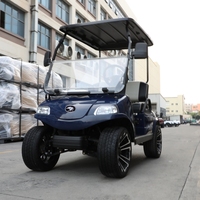 Voiturette de golf électrique HDK EVOLUTION, véhicule utilitaire électrique pour parcours de golf, mini-voiture de tourisme, buggy 2 places
