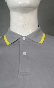 T-shirts personnalisés de conception de marque logo d'impression brodé uniforme d'entreprise travail d'entreprise t-shirt de polo de golf pour hommes - Product Image 4