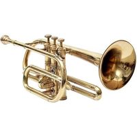 Antique Brass Bugle Horn With Beautiful Craftsmanship Perfect For Gifting Musicians And Cultural Music Collectors