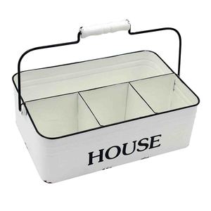 Vente chaude À La Main En Métal Ferme Argenterie Rustique Ustensile Caddy pour Intérieur Extérieur Stockage Partie Couverts Organisateur De Bureau - Product Image 2