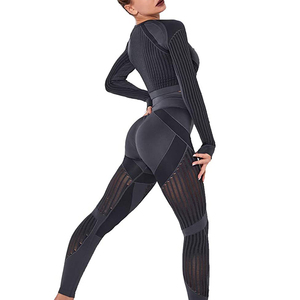 Best Selling New Design Fashionable Women Yoga Set Customized Color and Size High Quality Yoga Set For Sale in low price - Product Image 6