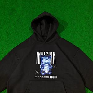 Sudadera con Capucha Casual de Invierno con Estampado DTF, Felpa de Algodón 100% Suave de Primera Calidad, Impresión a Todo Color Personalizada, Sin Grietas, Unisex - Product Image 6