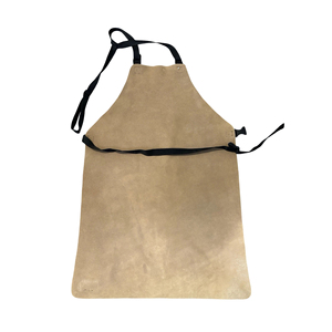 Delantal de cuero para soldadores con cuero grueso para uso pesado en taller, delantal de soldadura para reparación y fabricación de metales - Product Image 6