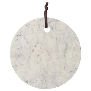 Planche à découper décorative en marbre avec finition brillante idéale pour servir des craquelins au fromage, des apéritifs et de délicieuses collations - Product Image 1