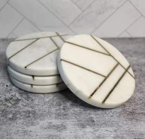 Posavasos con incrustaciones de hueso para regalar Posavasos de forma cuadrada para bebidas con diseño de escamas de pescado para vender - Product Image 6