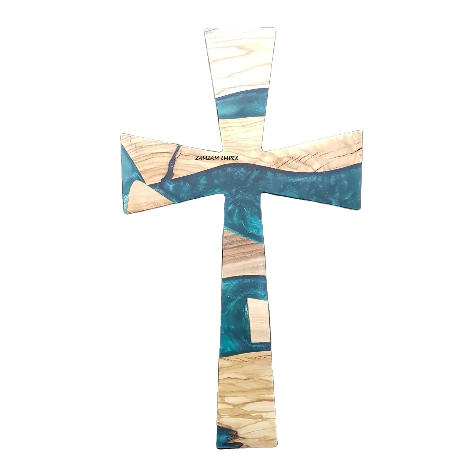 HAND GEFERTIGTES Harz und Holz Christus WAND HÄNGENDE KREUZ FÜR EVIL EYE SCHUTZ Von ZAMZAM IMPEX BEI GÜNSTIGER RATE