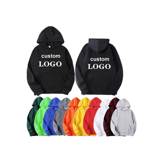 Sudadera con Capucha de Algodón a la Moda, Cálida, Holgada, al por Mayor, Unisex, con Logotipo Personalizado, Bordado, para Hombre - Product Image 5