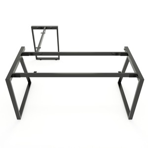 Pieds de meuble industriels en L Trapez II Concept 160x160cm, assemblage requis, pour chaises de salle à manger/cuisine/hôpital - HCTH017 - Product Image 2