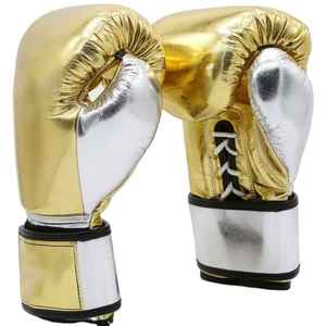 Guante de boxeo para hombre hecho a medida de alta calidad, cuero PU, logotipo de diseño personalizado, superventas, guantes de entrenamiento, guantes de boxeo al por mayor - Product Image 1