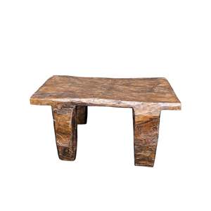 Naga Handmade <b>Rustic</b> Wooden <b>Table</b> with Metal Frame Traditional Square Design Set for Living Room Home Furniture - Product Image 5
