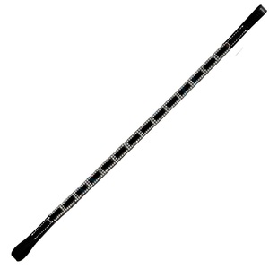 Al por mayor, marca HORSE EXIM, diadema ecuestre hecha a mano de cuero negro premium para caballo, forma curva, con cristales brillantes, estilo Western 1126 - Product Image 5