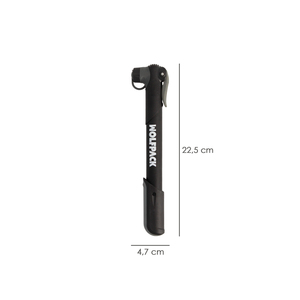 Pompa per Gonfiaggio Telaio Bicicletta 8 Bar Valvole Schrader, Dunlop e Presta - Product Image 2