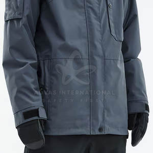 แจ็กเก็ตสกีสำหรับผู้ชายเสื้อแจ็คเก็ตขนแกะมีซิปปิดคอตั้งระบายอากาศได้ดีสำหรับผู้ใหญ่ใช้งานกลางแจ้ง - Product Image 3