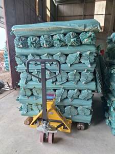 110cm Wooden <b>Broom</b> Handle - PVC Coated with Printed Flower Pattern - Product Image 6